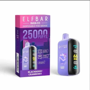 ELFABAR RAYA D3 - Blackberry Cranberry