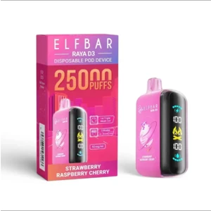 ELFABAR RAYA D3 - Strawberry Raspberry Cherry
