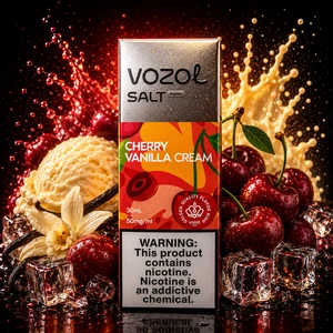 VOZOL SALT PRIME - Cherry Vanilla Cream NEW