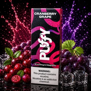 Puffy salt - Cranberry Grape