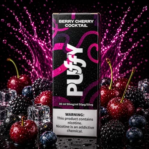 Puffy salt - Berry Cherry Cocktail