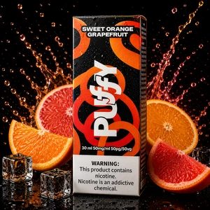 Puffy salt - Sweet Orange Grapefruit